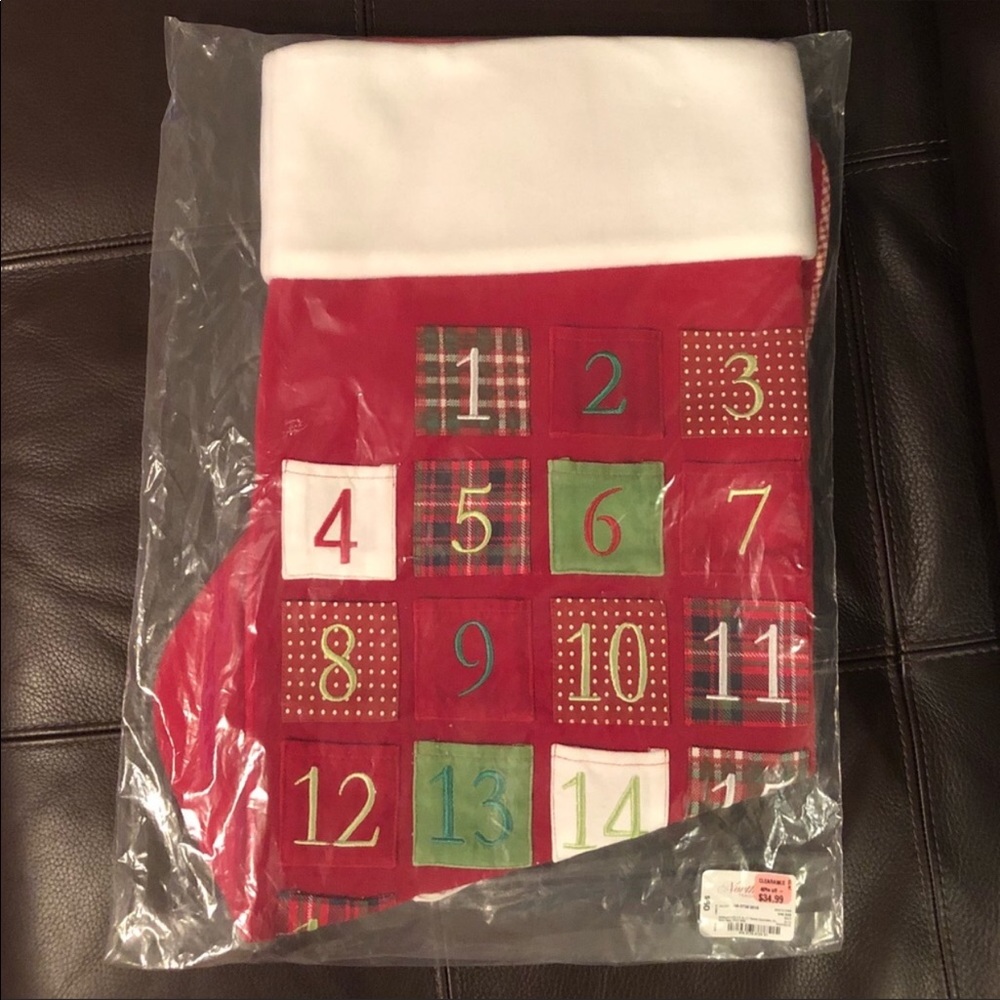 North Pole Jumbo Christmas Stocking